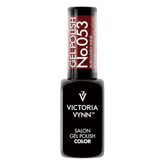 GEL POLISH 053 Burgundy Wine - VICTORIA VYNN
