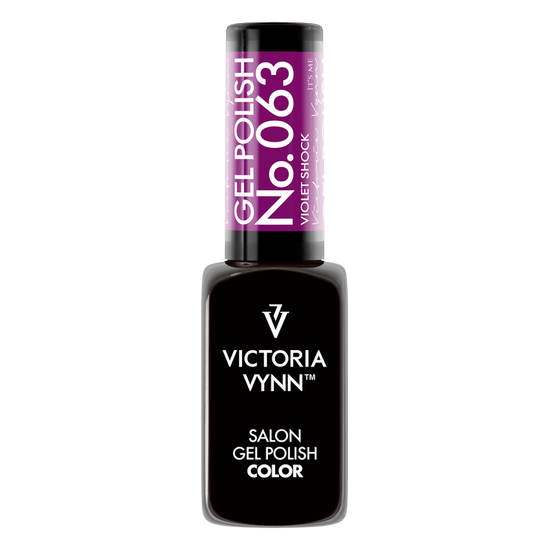 GEL POLISH 063 Violet Shock - VICTORIA VYNN