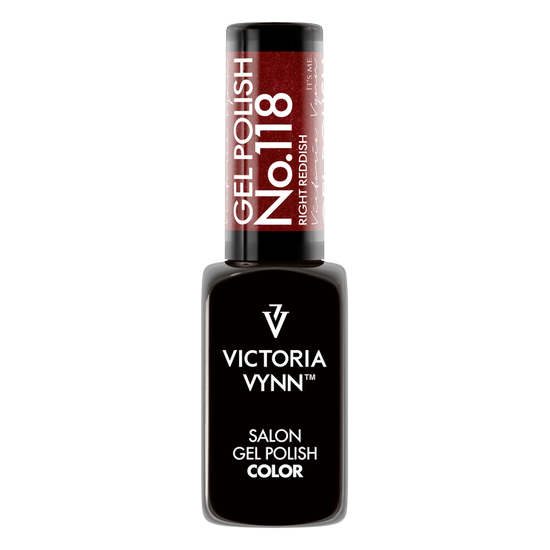 GEL POLISH 118 Right Reddish - VICTORIA VYNN