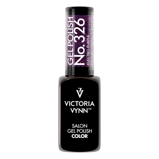 GEL POLISH 326 Electro Purple - VICTORIA VYNN