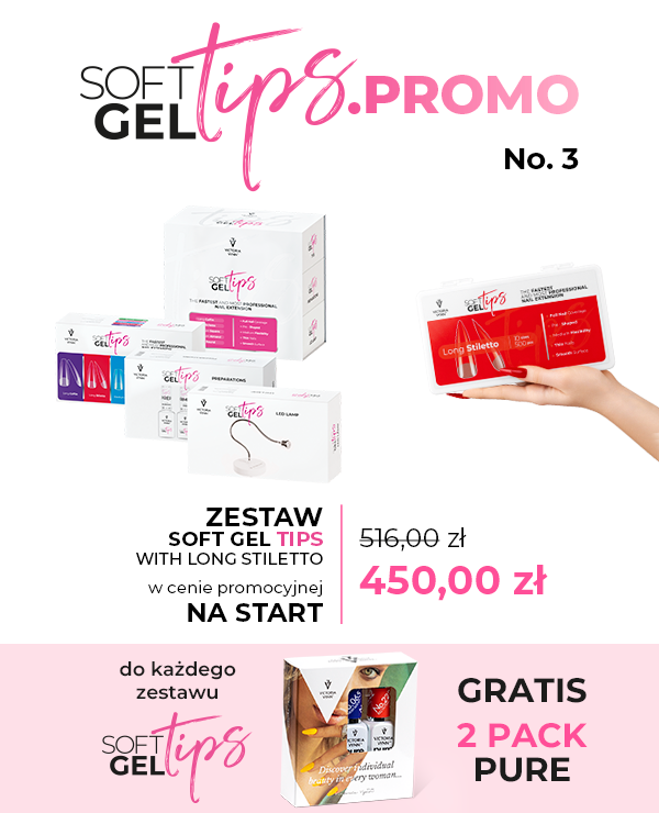 SOFT GEL TIPS PROMO 3 - VICTORIA VYNN