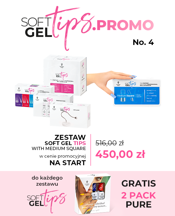 SOFT GEL TIPS PROMO 4 - VICTORIA VYNN