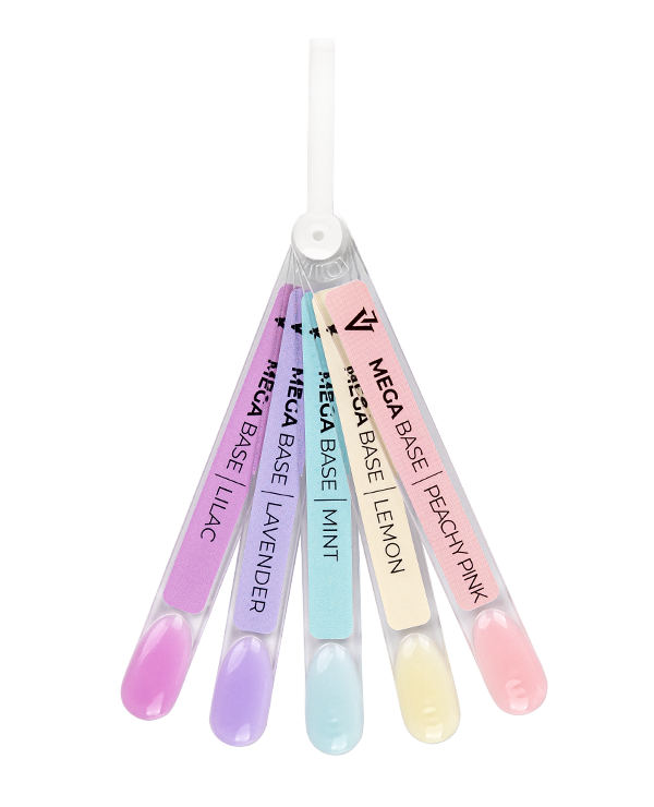 COLOR CHART Mega Base Pastel - VICTORIA VYNN