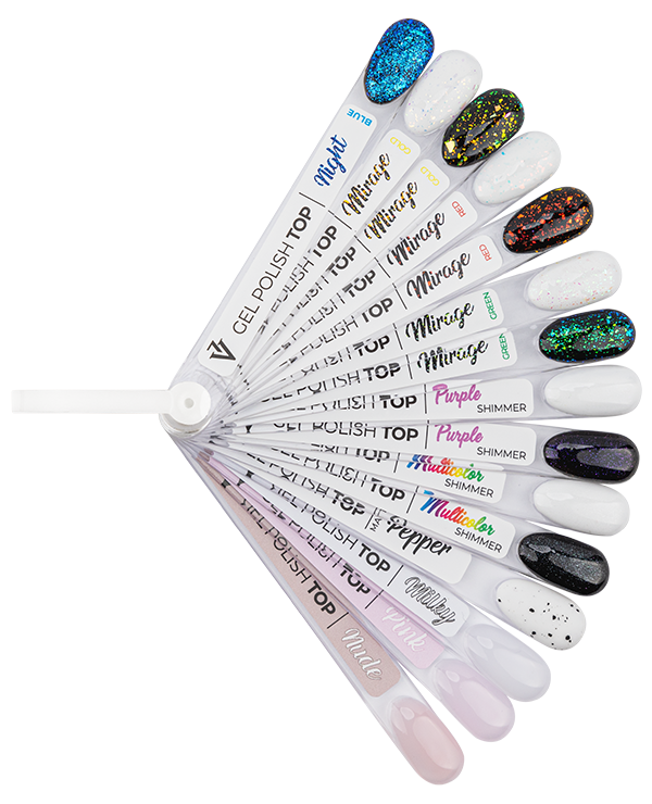 COLOR CHART Gel Polish Tops - VICTORIA VYNN