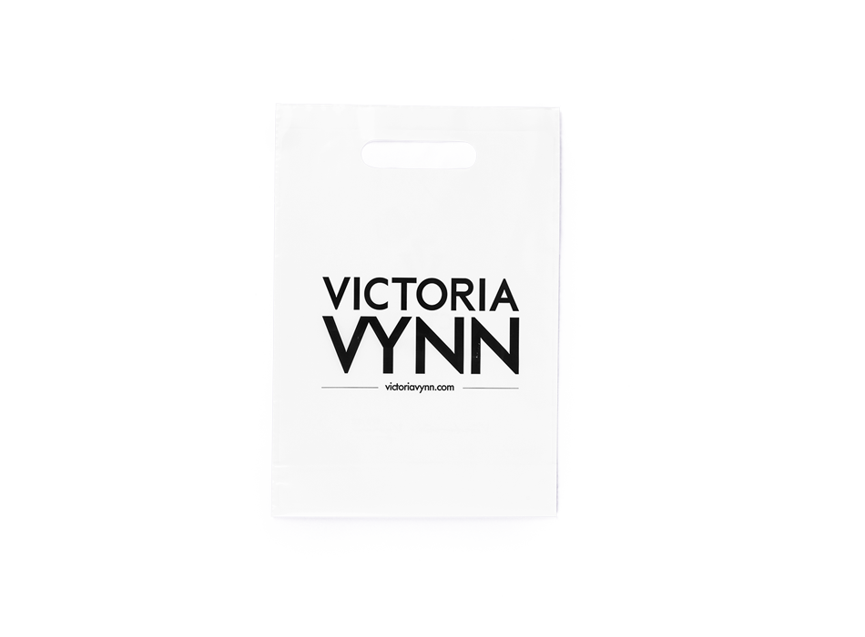 TOREBKA REKLAMOWA Mała, z logo Victoria Vynn - VICTORIA VYNN