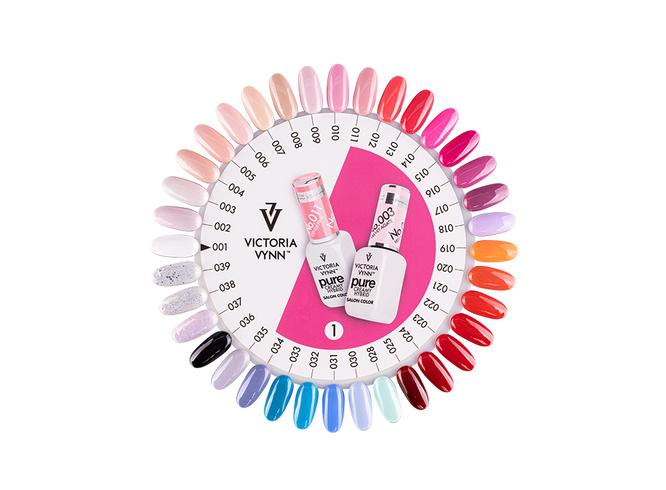 COLOR CHART 01 Pure 01-39 - VICTORIA VYNN