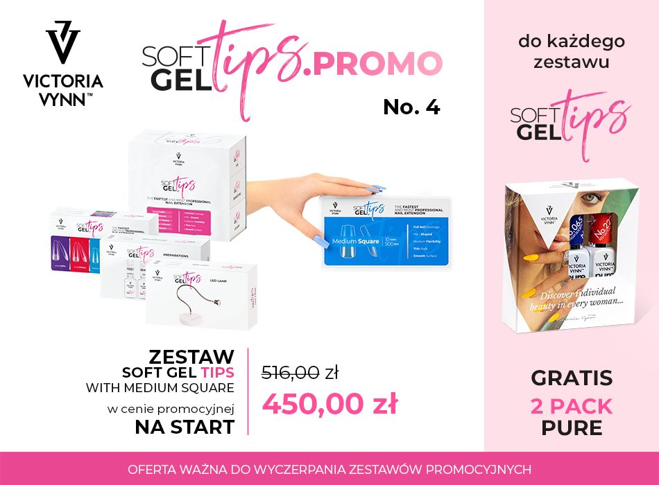SOFT GEL TIPS PROMO 4 - VICTORIA VYNN