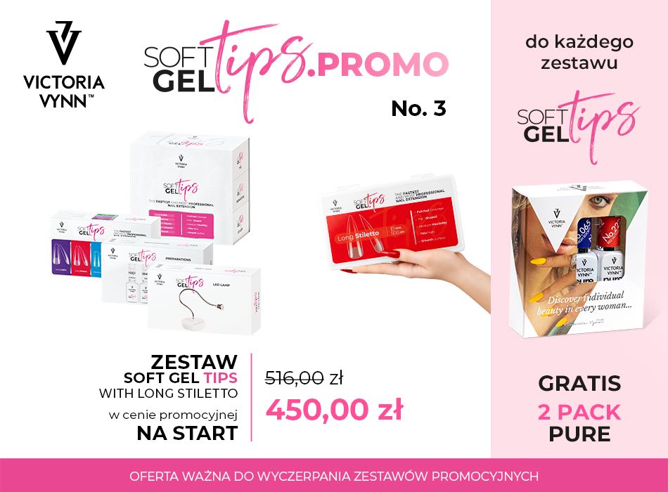 SOFT GEL TIPS PROMO 3 - VICTORIA VYNN