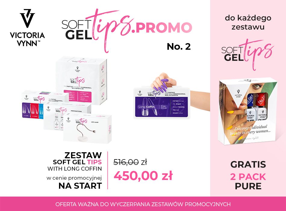 SOFT GEL TIPS PROMO 2 - VICTORIA VYNN