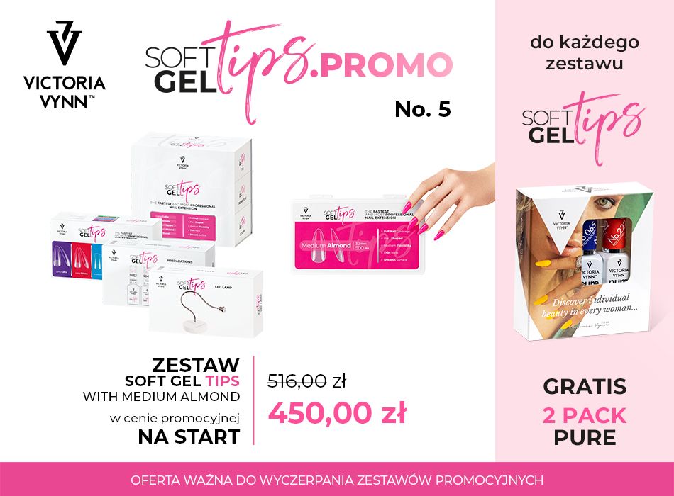 SOFT GEL TIPS PROMO 5 - VICTORIA VYNN